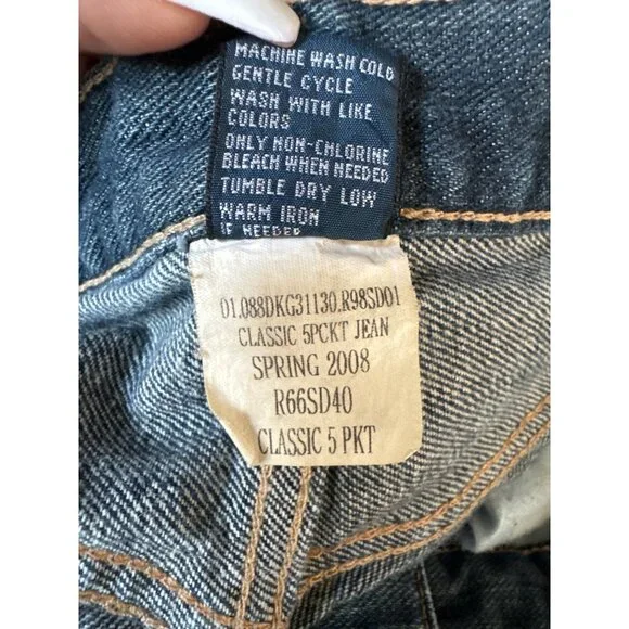 Polo Ralph Lauren denim jean‎ pants size 30/30 - Picture 6 of 8